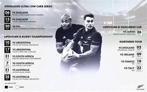 all blacks 2024 schedule|More.